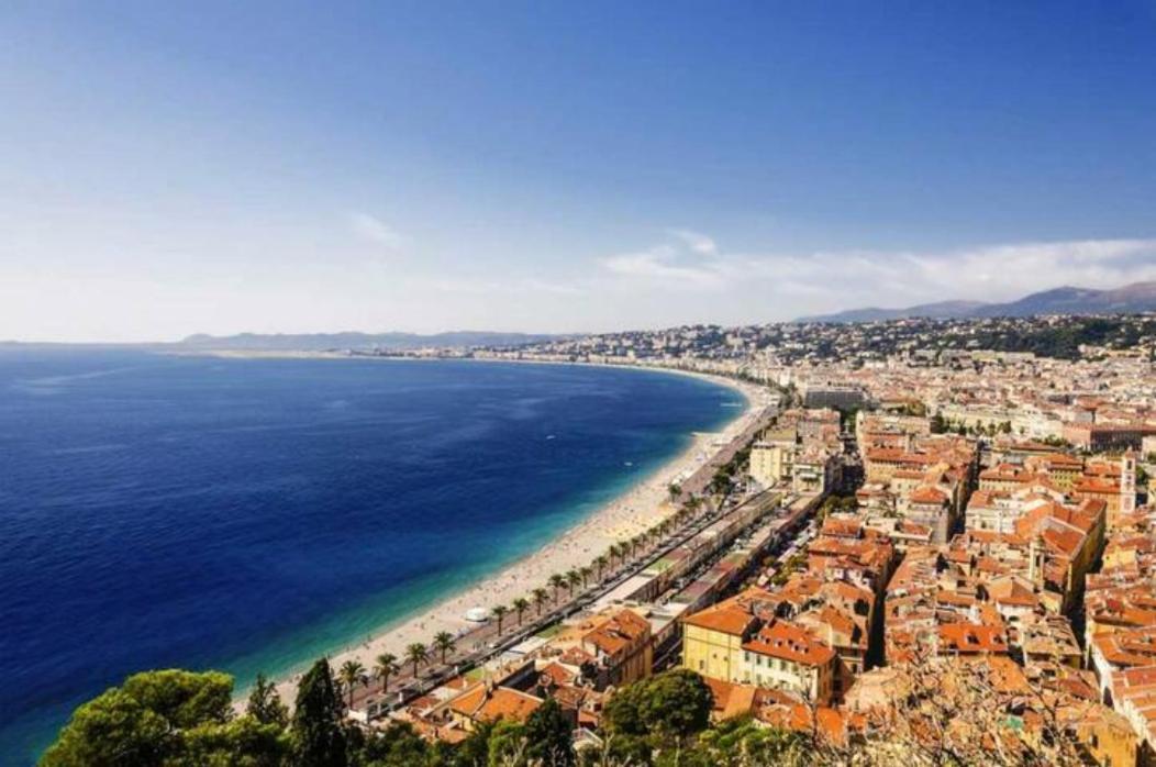 Vue Mer Et Montagne Panoramique Nice Luaran gambar